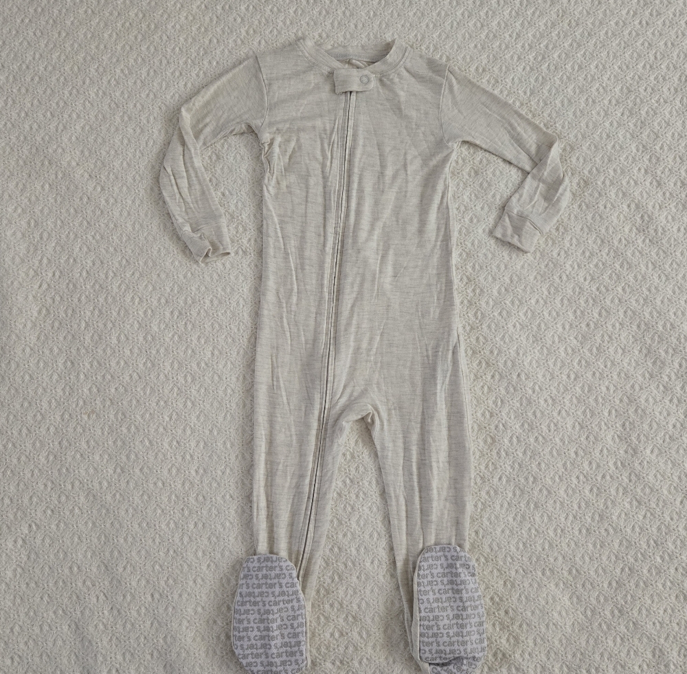 Baby Carter's Zip-Up PurelySoft Sleep & Play 18 Months
